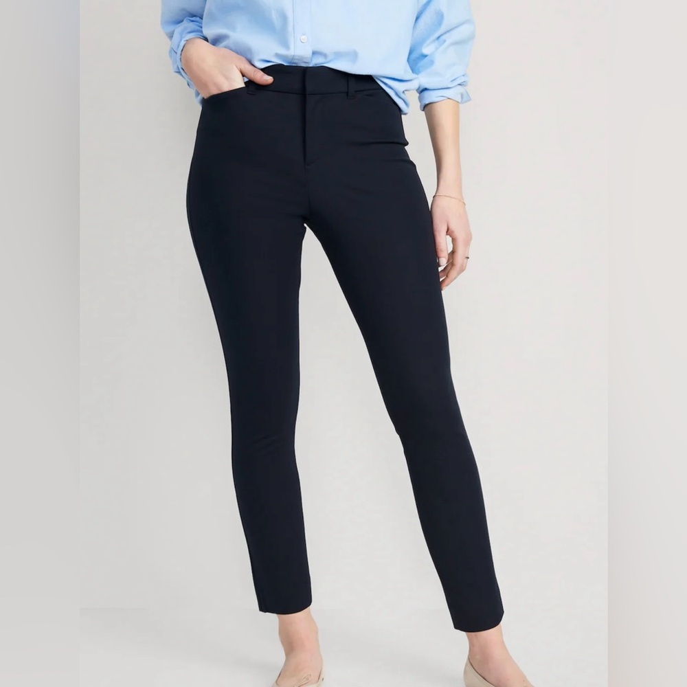High-Waisted Pixie Skinny Ankle Pants